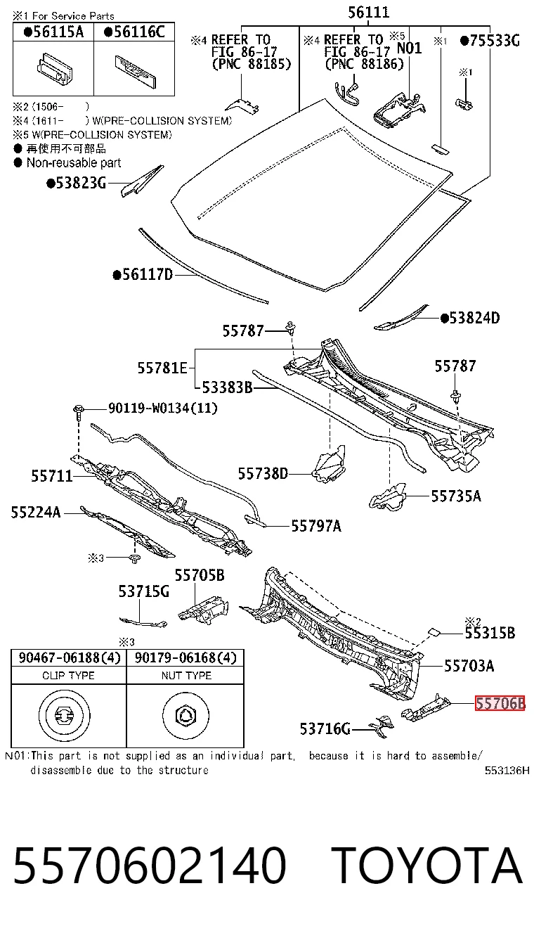 5570602140 Toyota