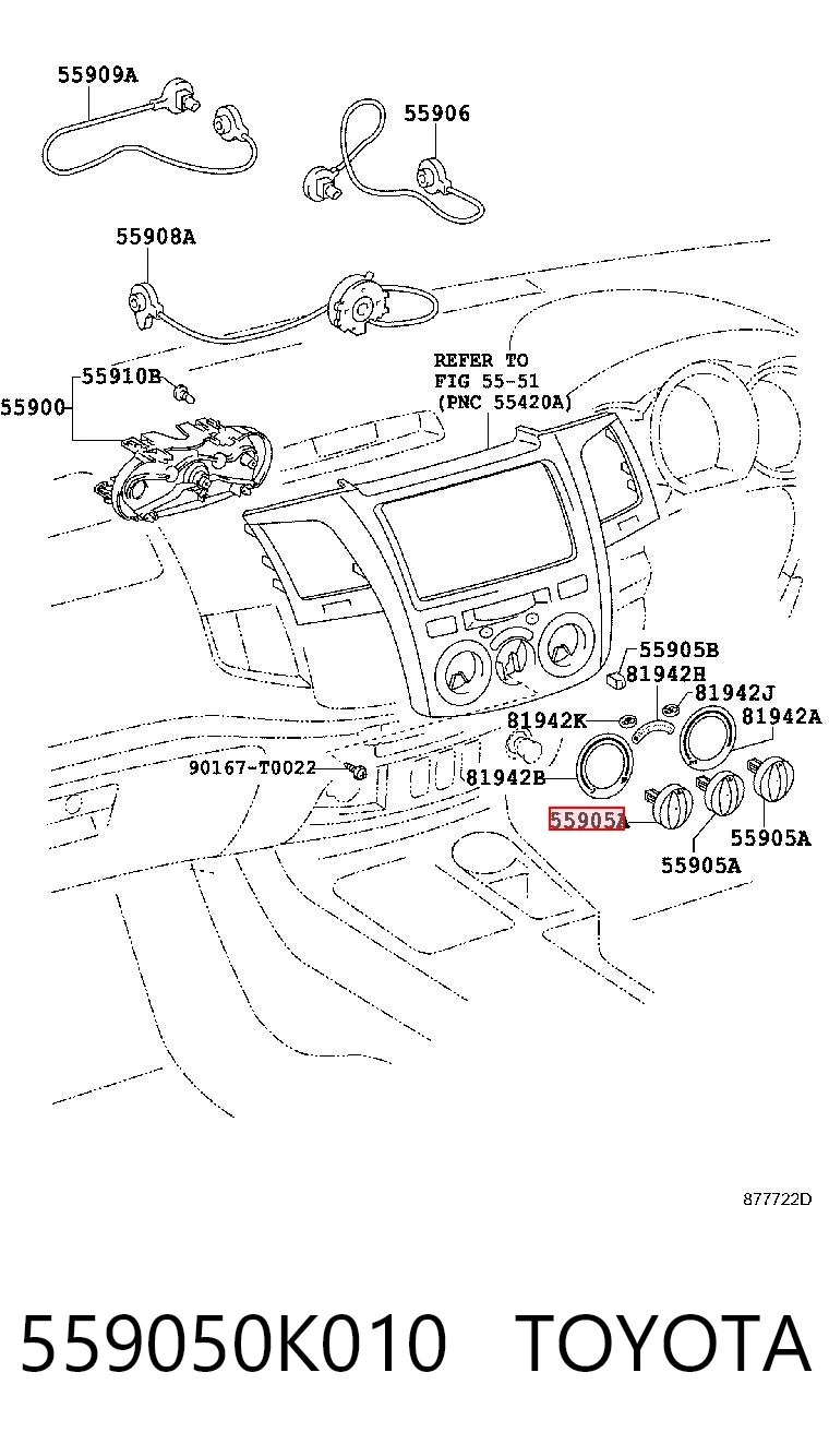 559050K010 Toyota 