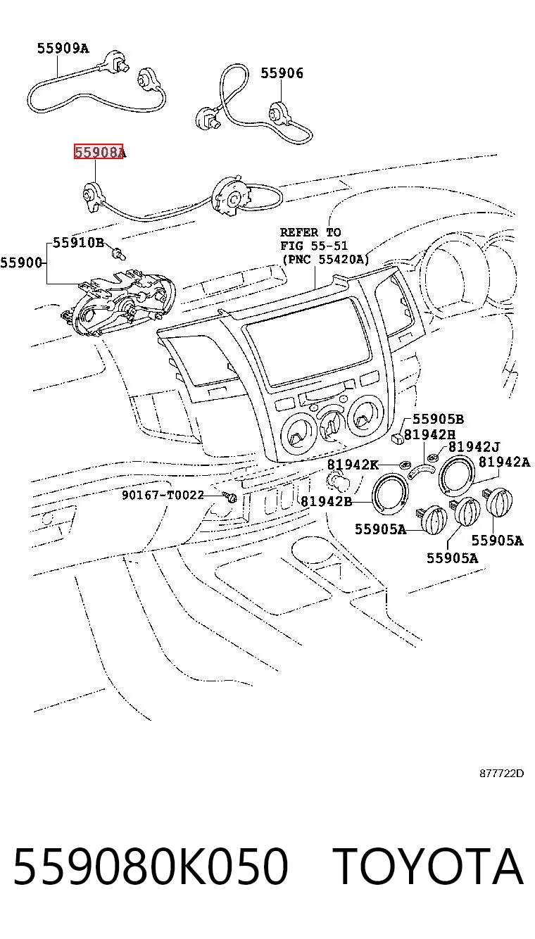 559080K050 Toyota 