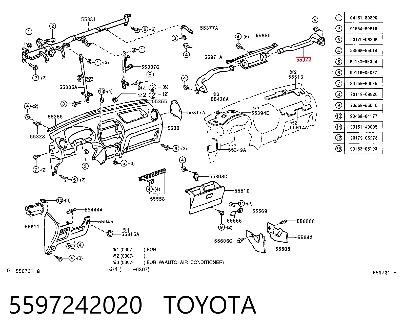 5597242020 Toyota