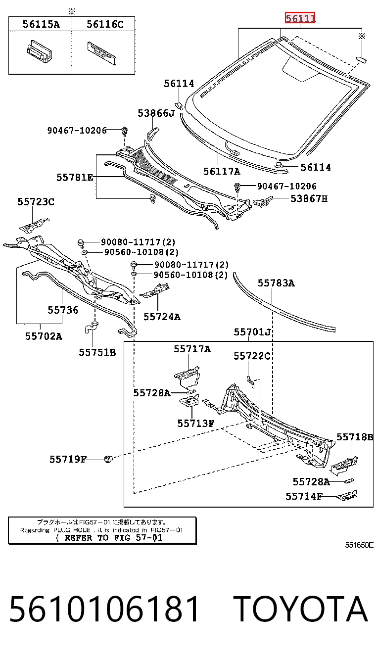 5610106181 Toyota