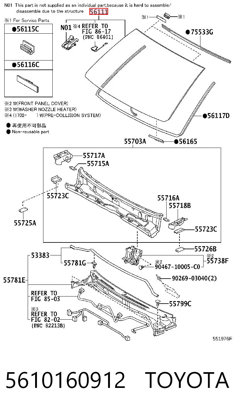 5610160912 Toyota