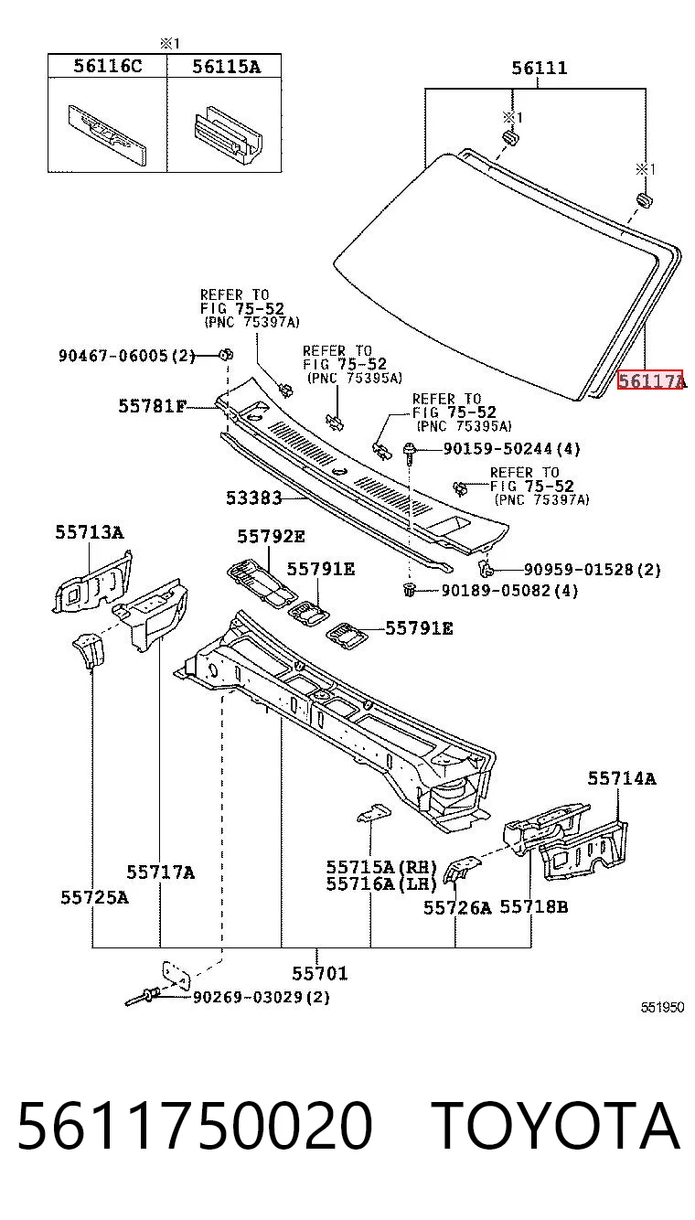 5611750020 Toyota