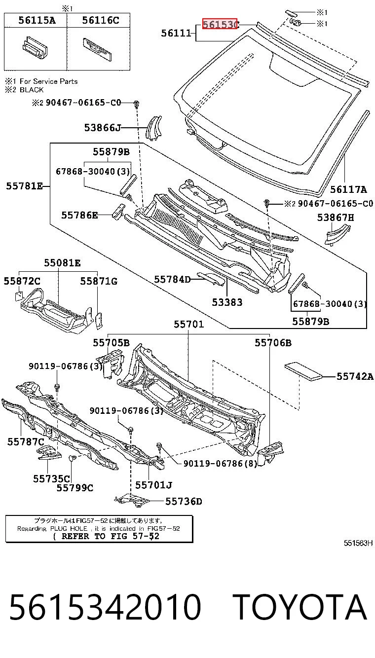 5615342010 Toyota