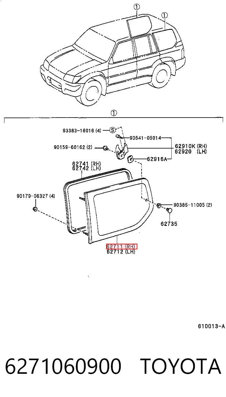 6271060900 Toyota