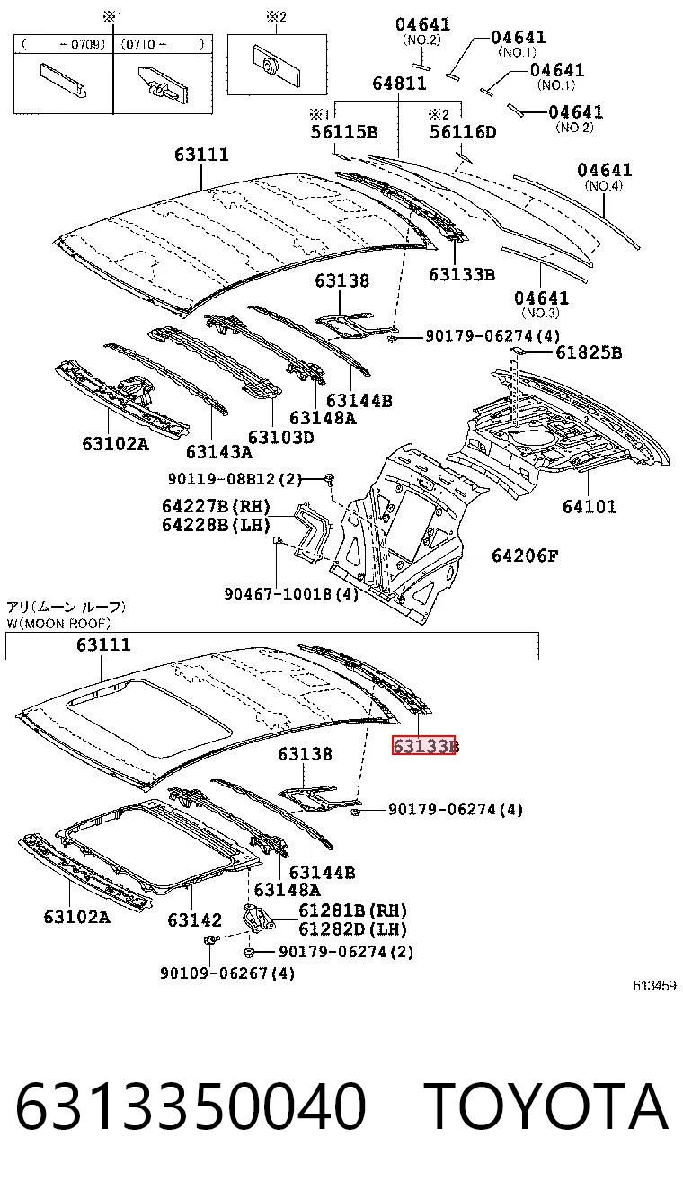6313350040 Toyota