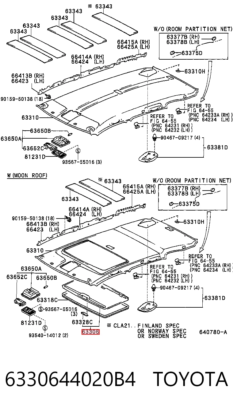 6330644020B4 Toyota