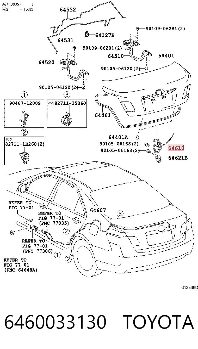 6460033130 Toyota