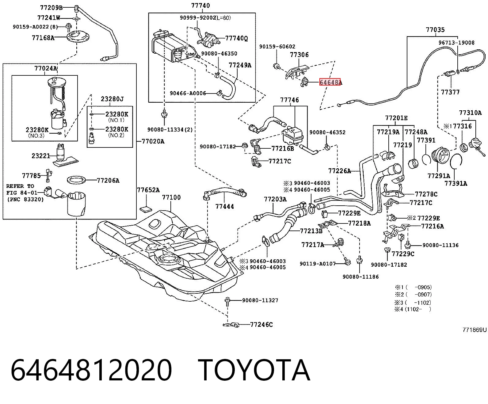 6464812020 Toyota