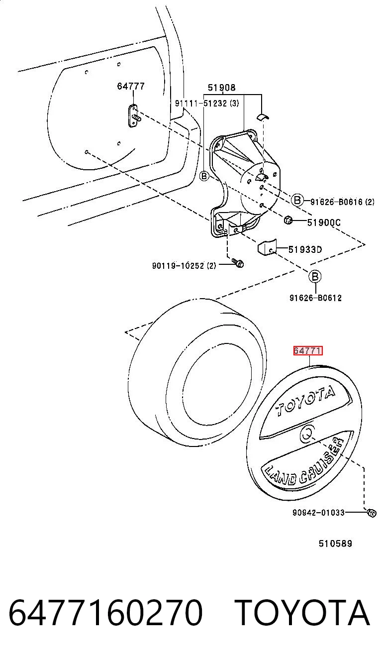 6477160270 Toyota