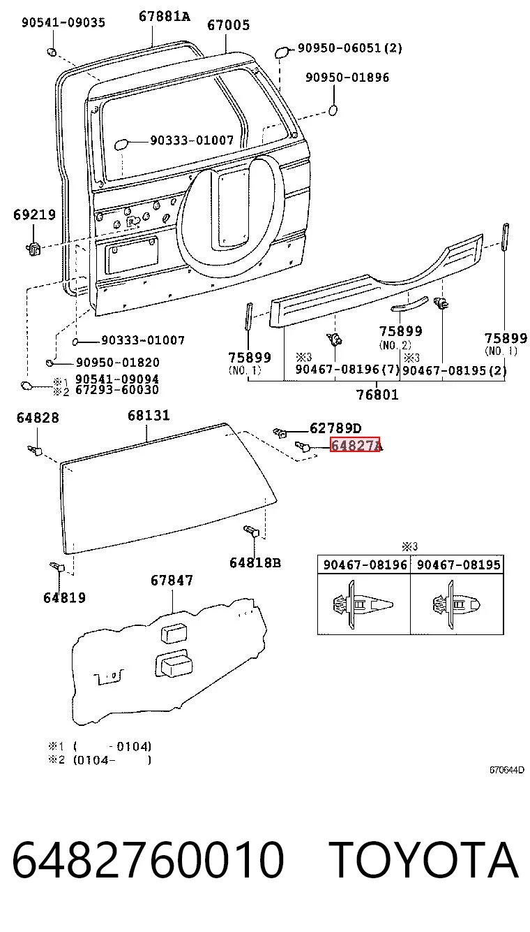 6482760010 Toyota