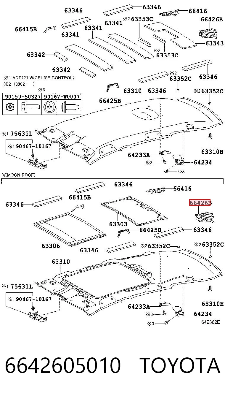 6642605010 Toyota