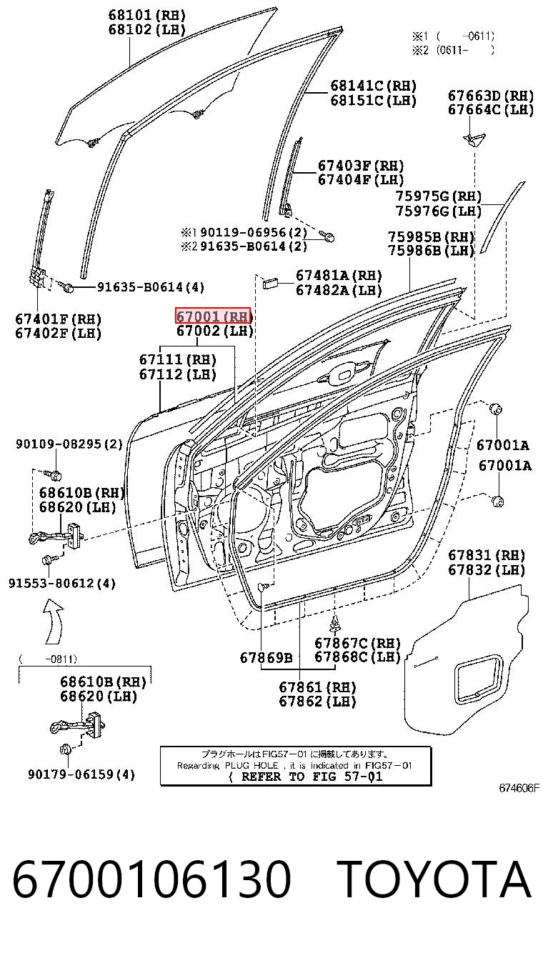 6700106130 Toyota