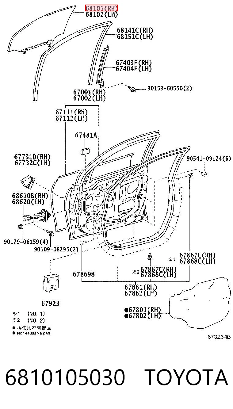 6810105030 Toyota