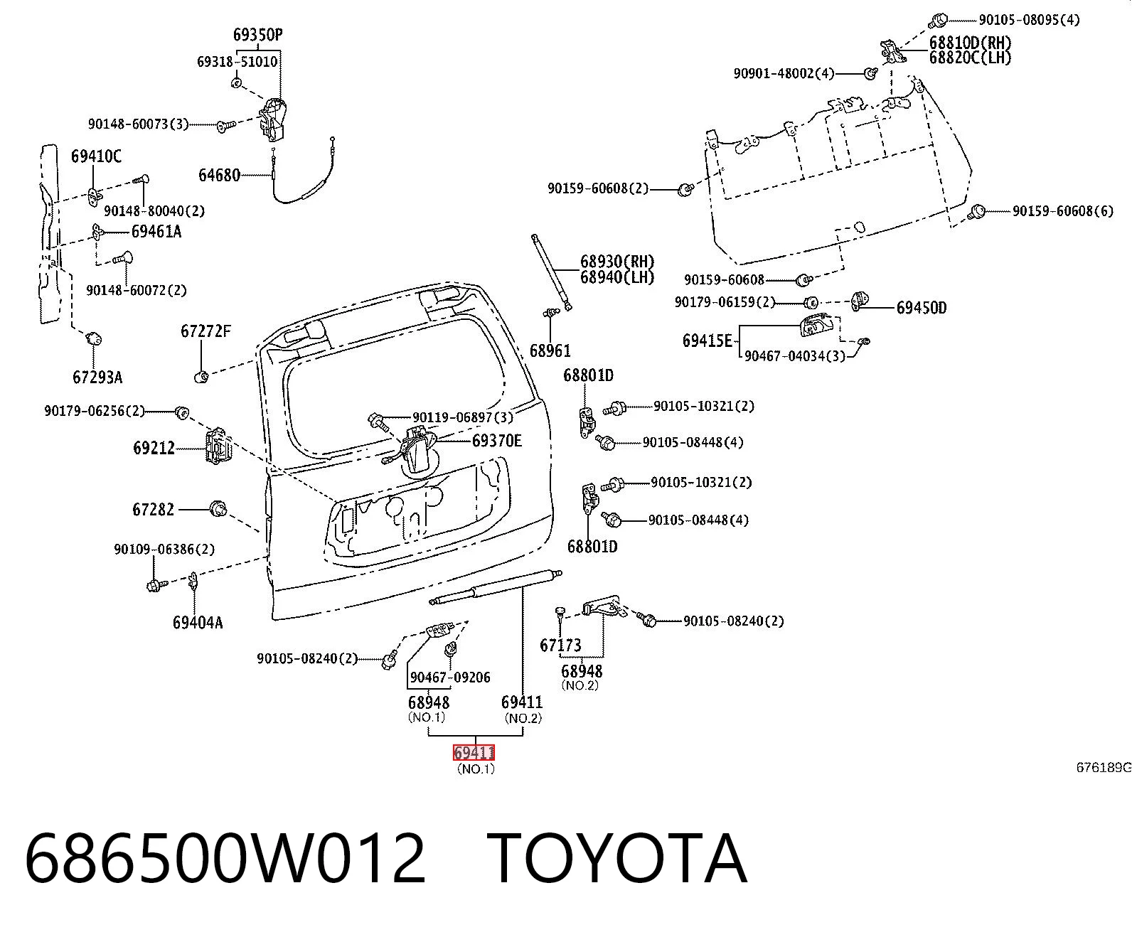 Comprar Amortiguador maletero Toyota Land Cruiser PRADO J150