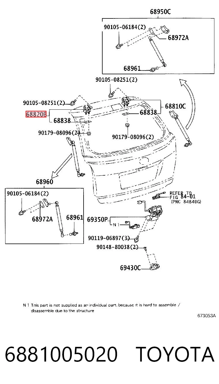 6881005020 Toyota