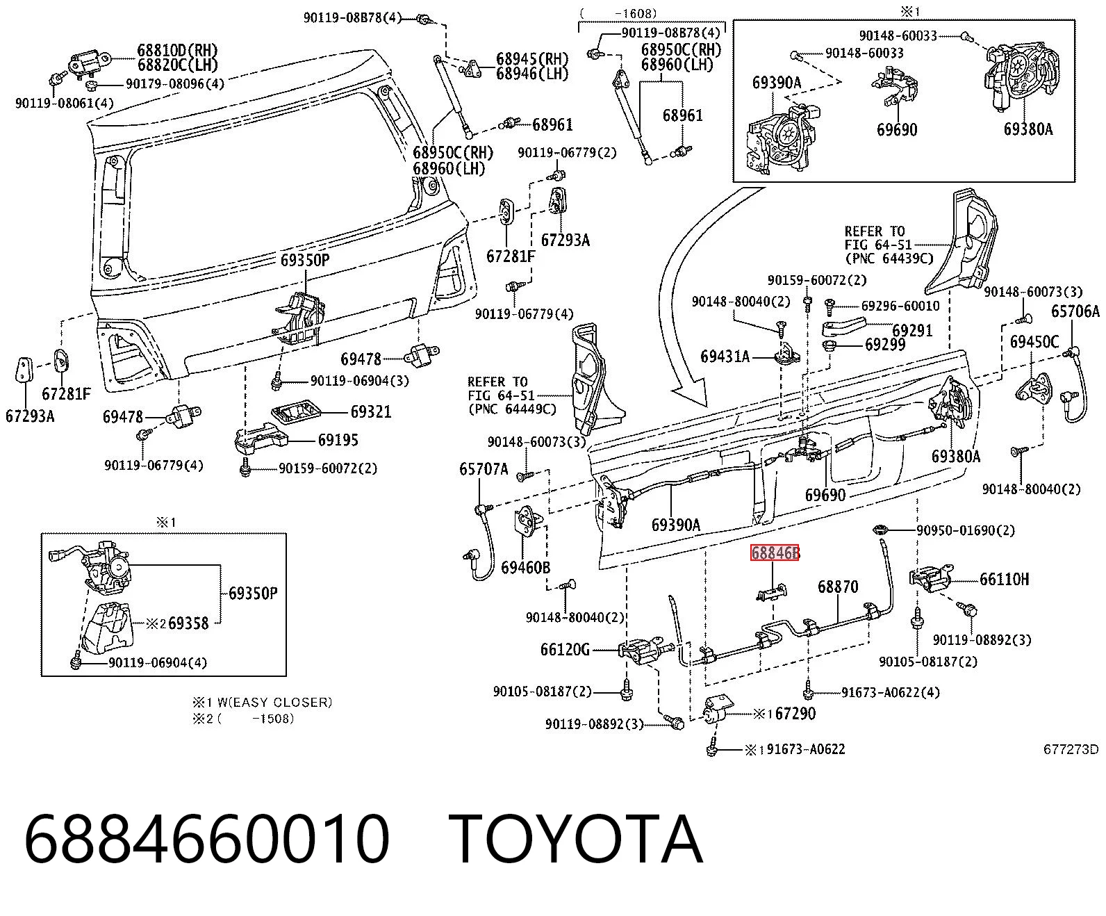 6884660010 Toyota