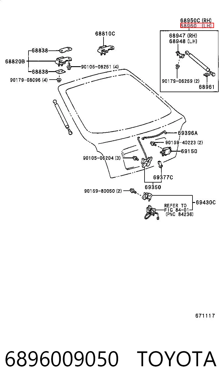 6896009050 Toyota