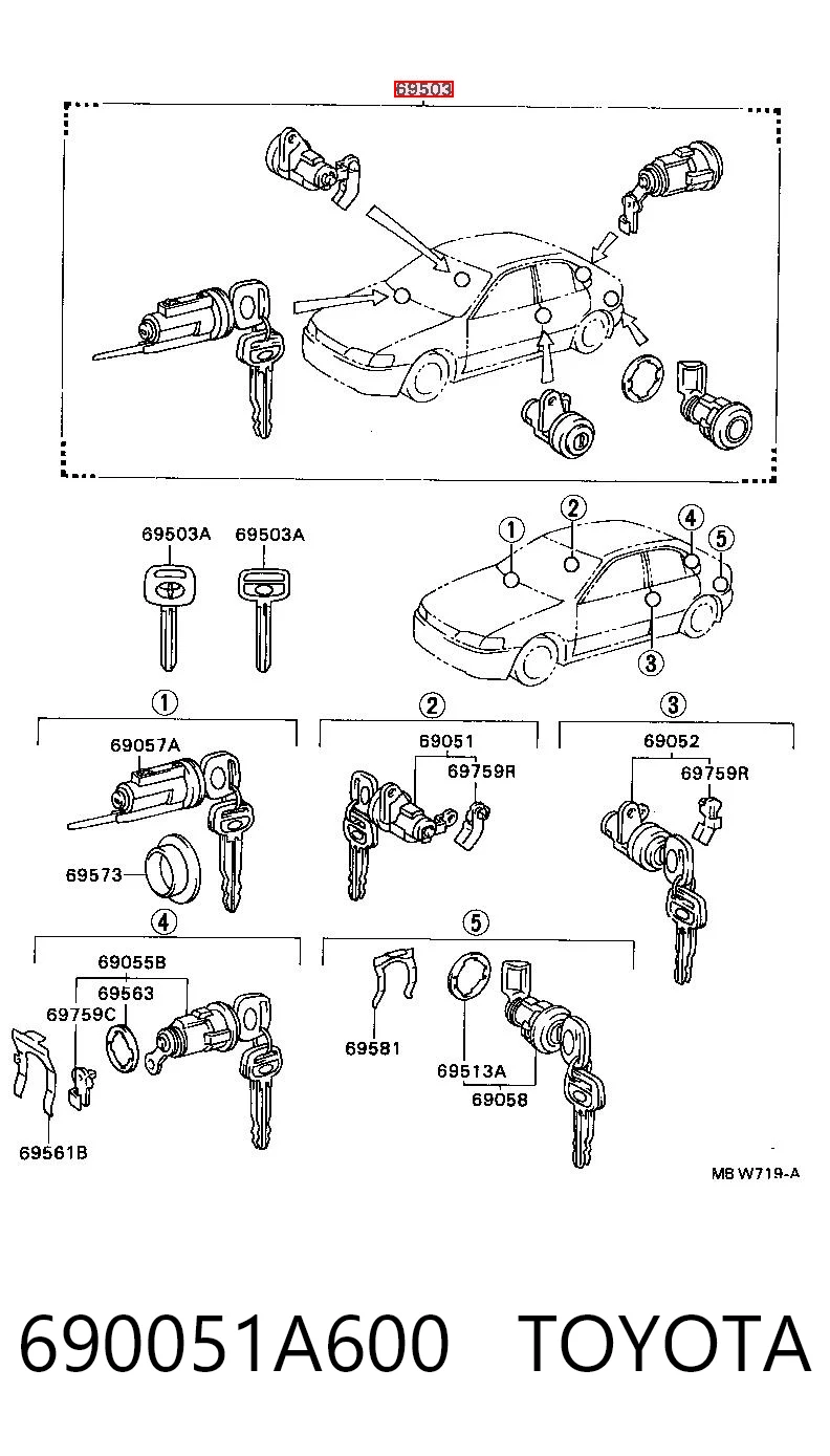 690051A600 Toyota