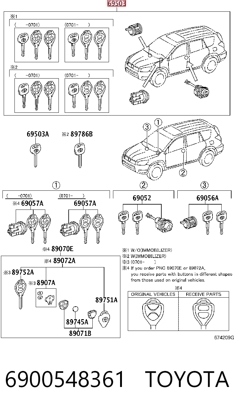 6900548361 Toyota