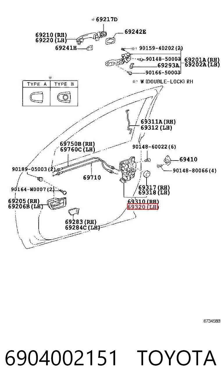 6904002151 Toyota