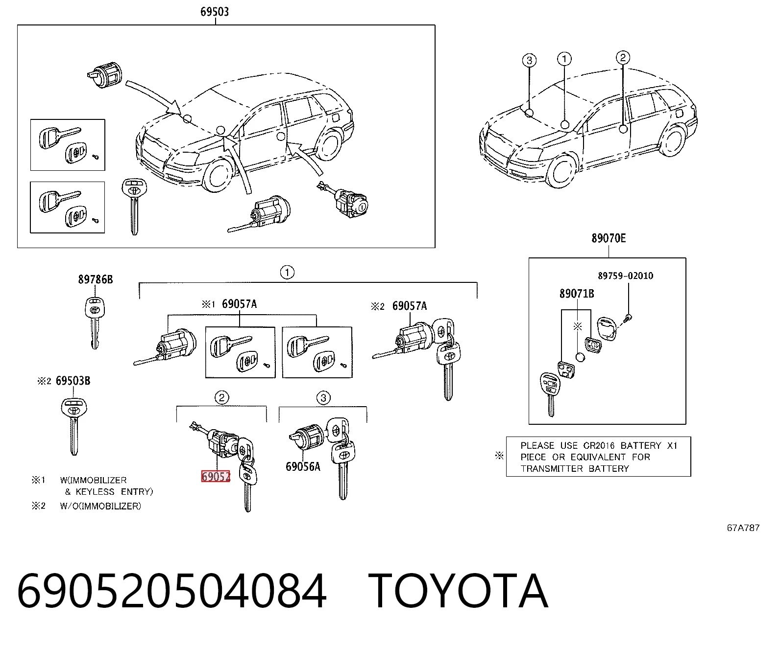 690520504084 Toyota