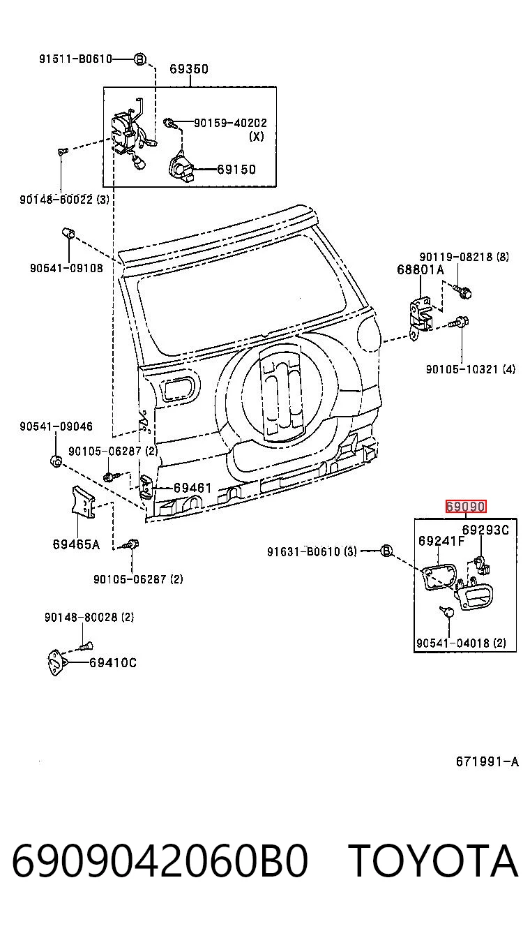 6909042060B0 Toyota
