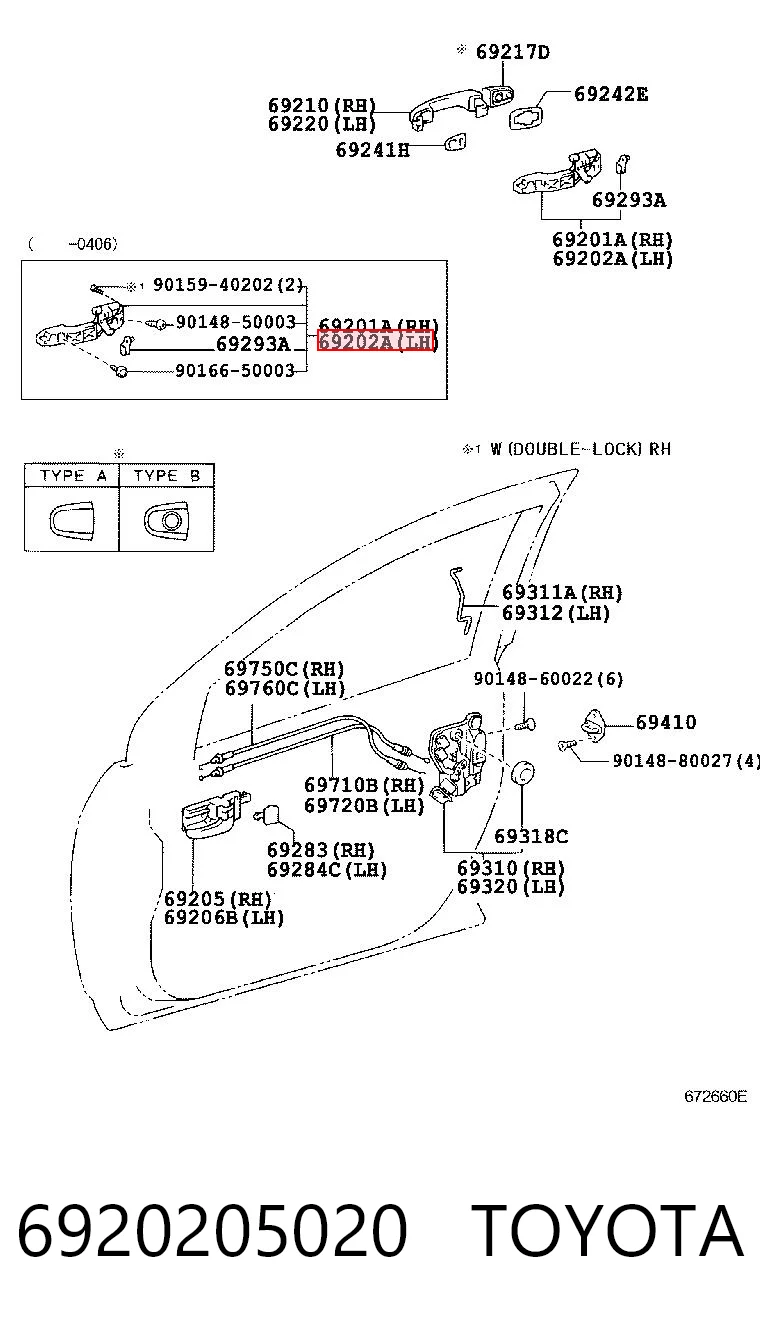 6920205020 Toyota