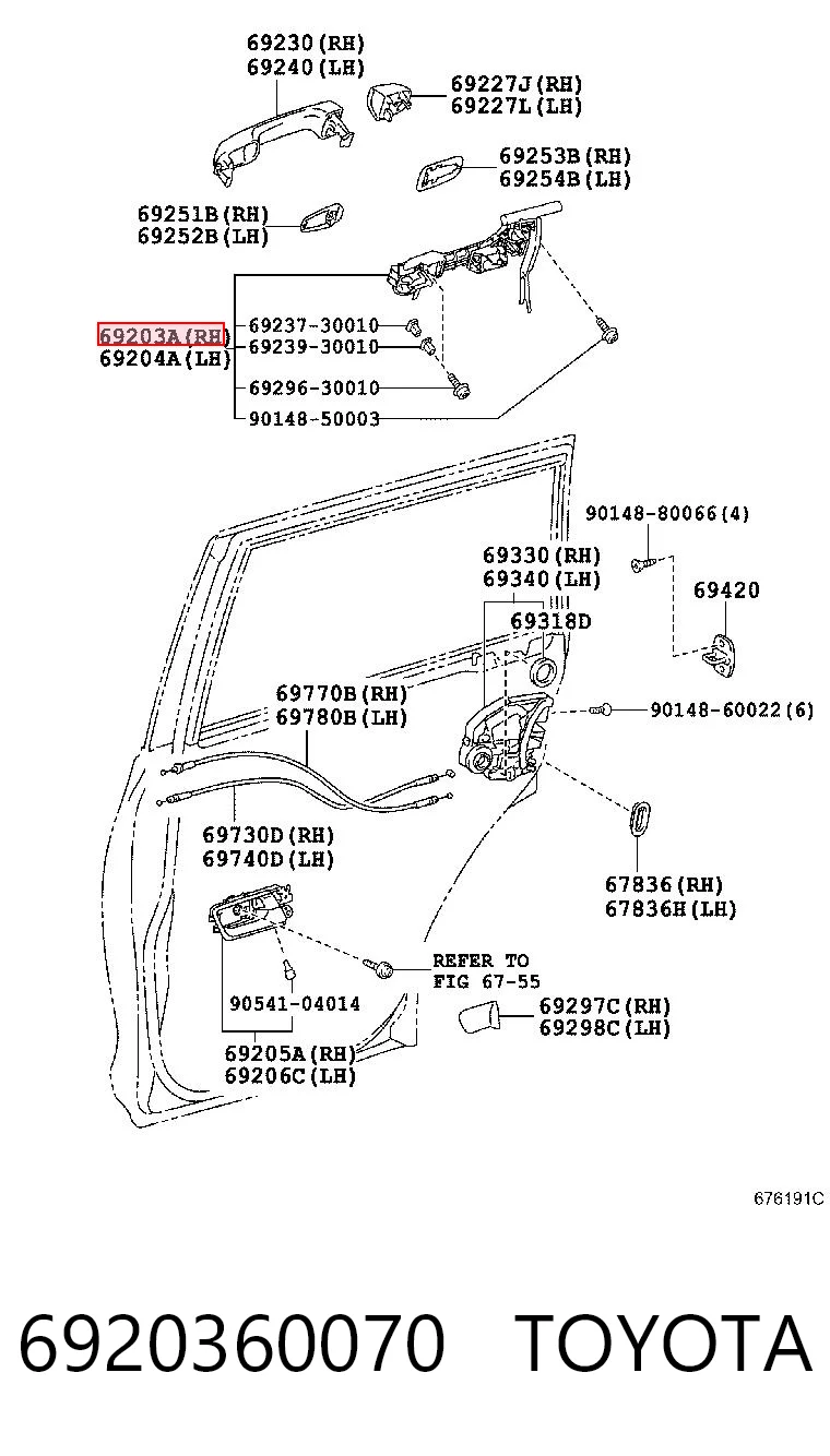 6920360070 Toyota