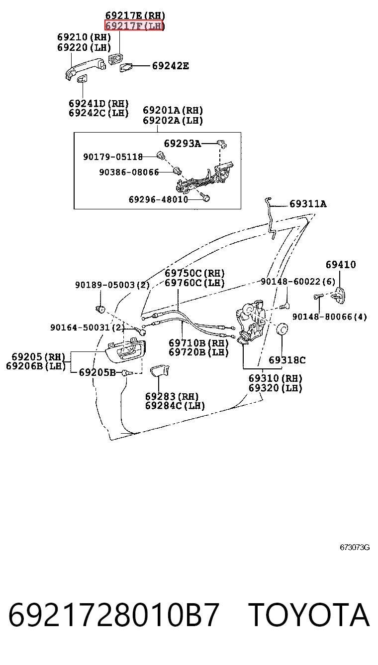 6921728010B7 Toyota