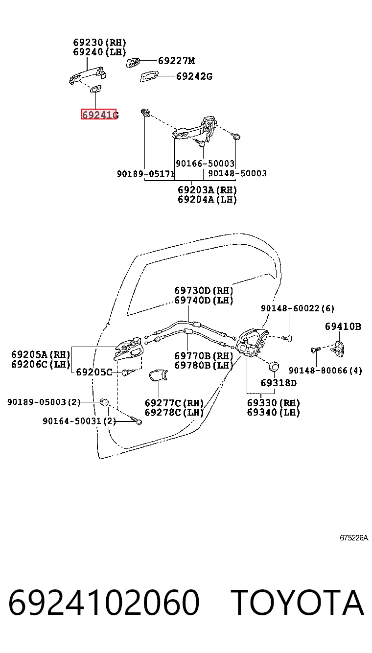 6924102060 Toyota