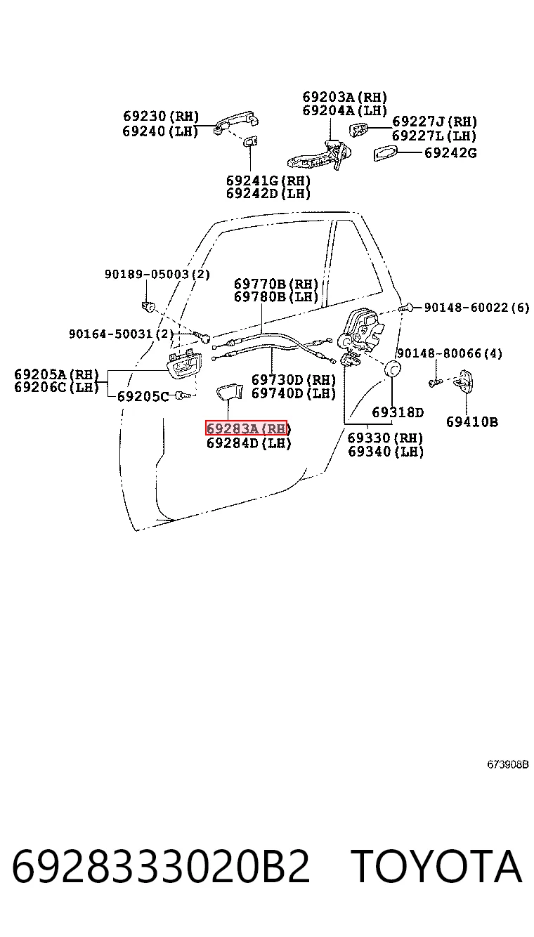 6928333020B2 Toyota