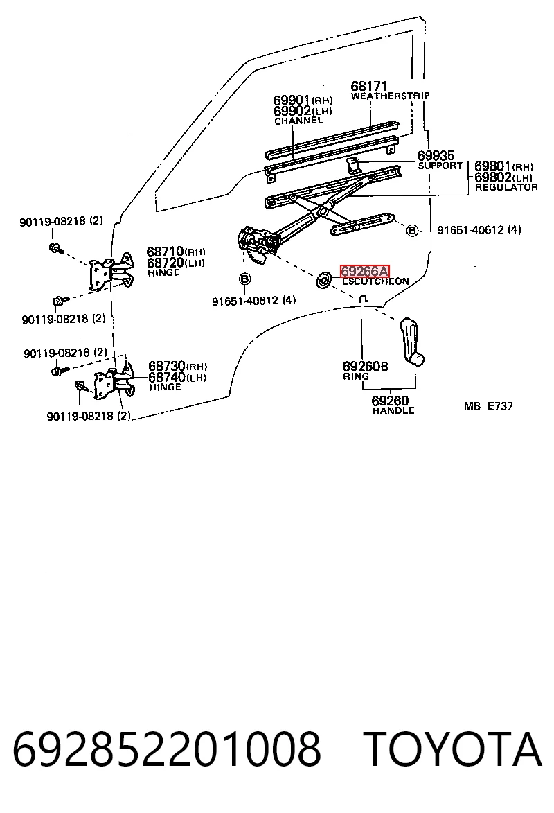 692852201008 Toyota