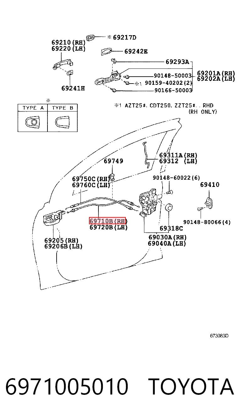 6971005010 Toyota