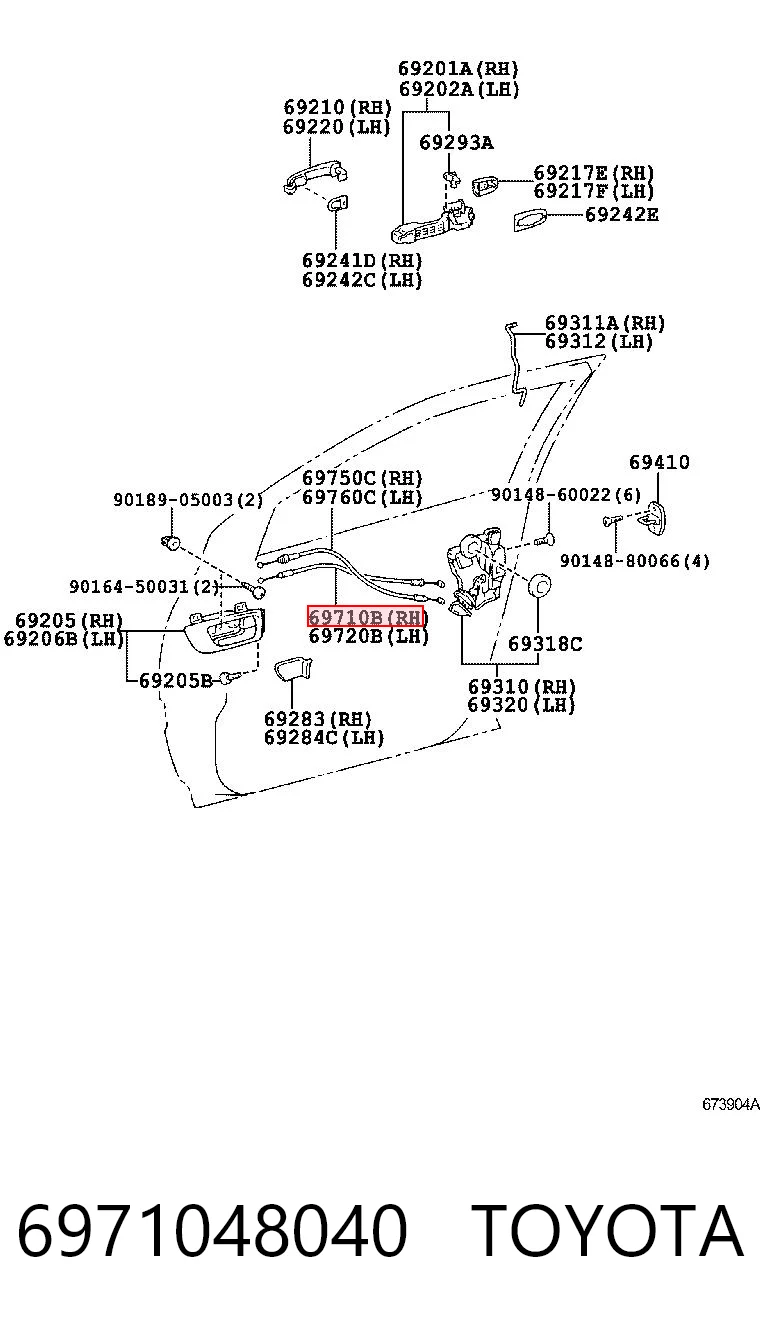 6971048040 Toyota