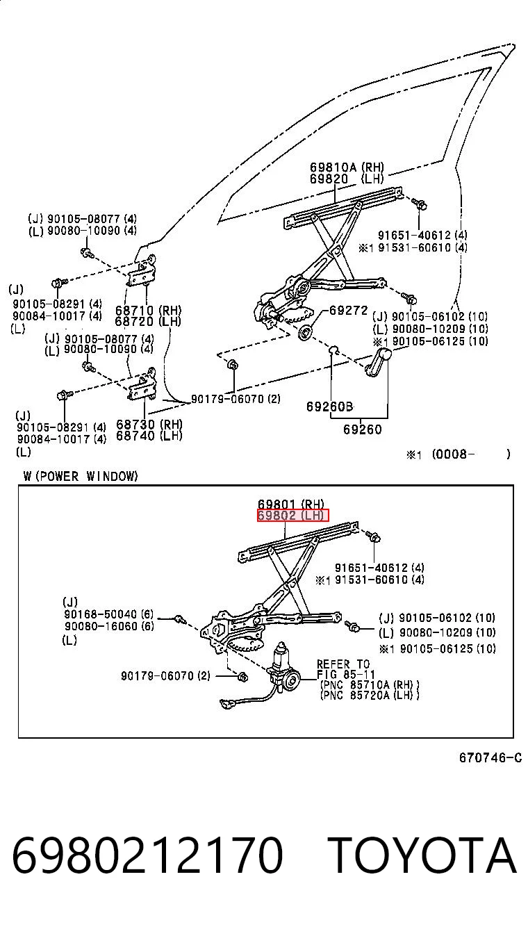 6980212170 Toyota