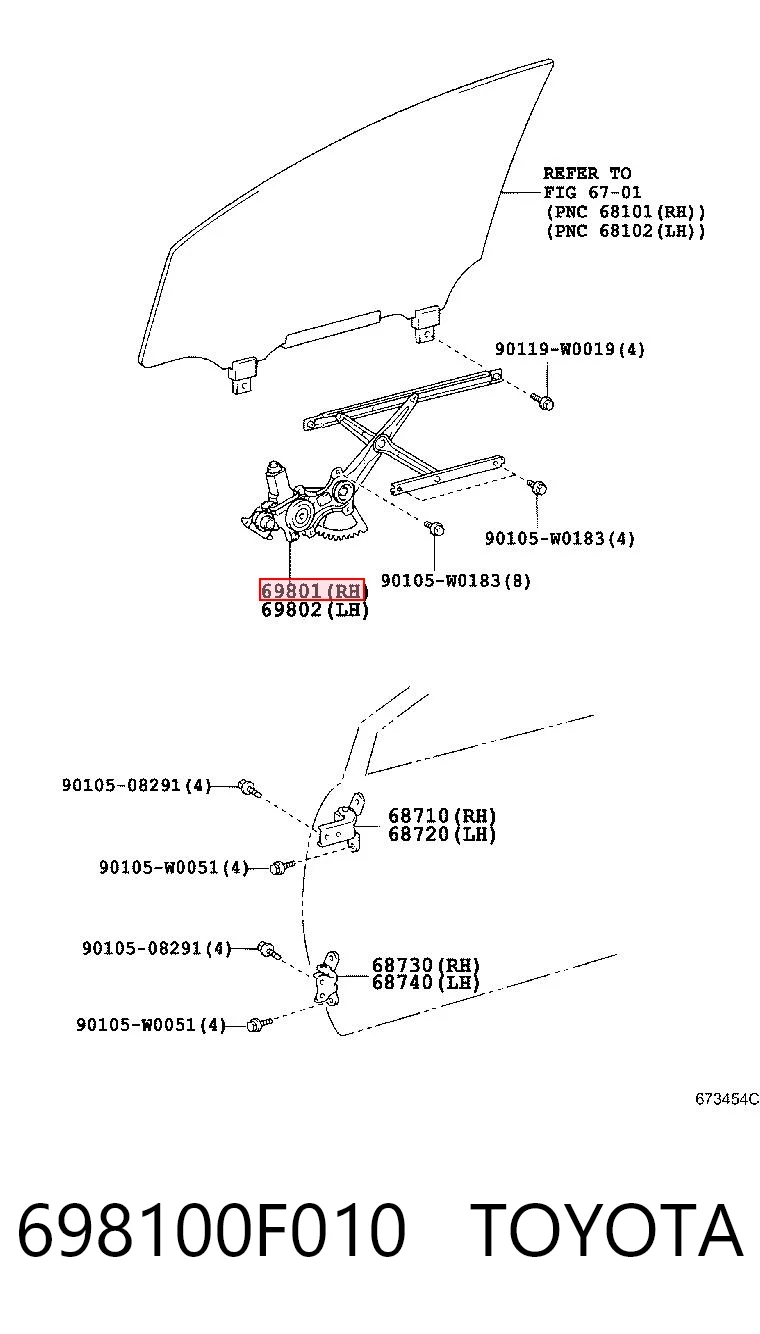 698100F010 Toyota