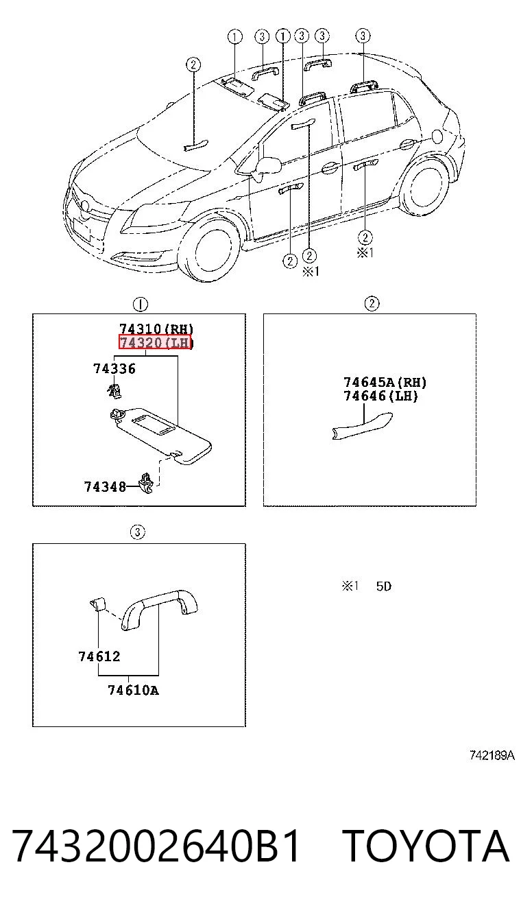Visera para Toyota Auris UKP E15