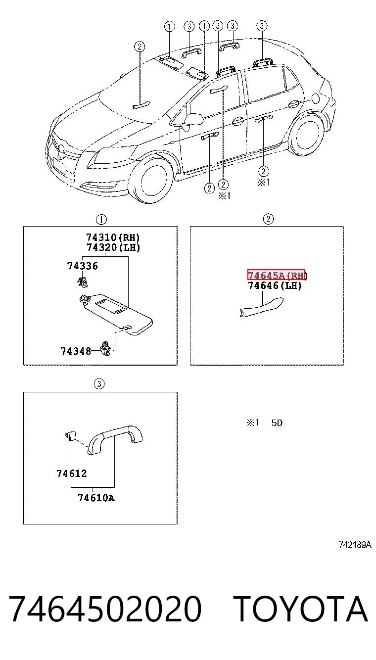 7464502020 Toyota