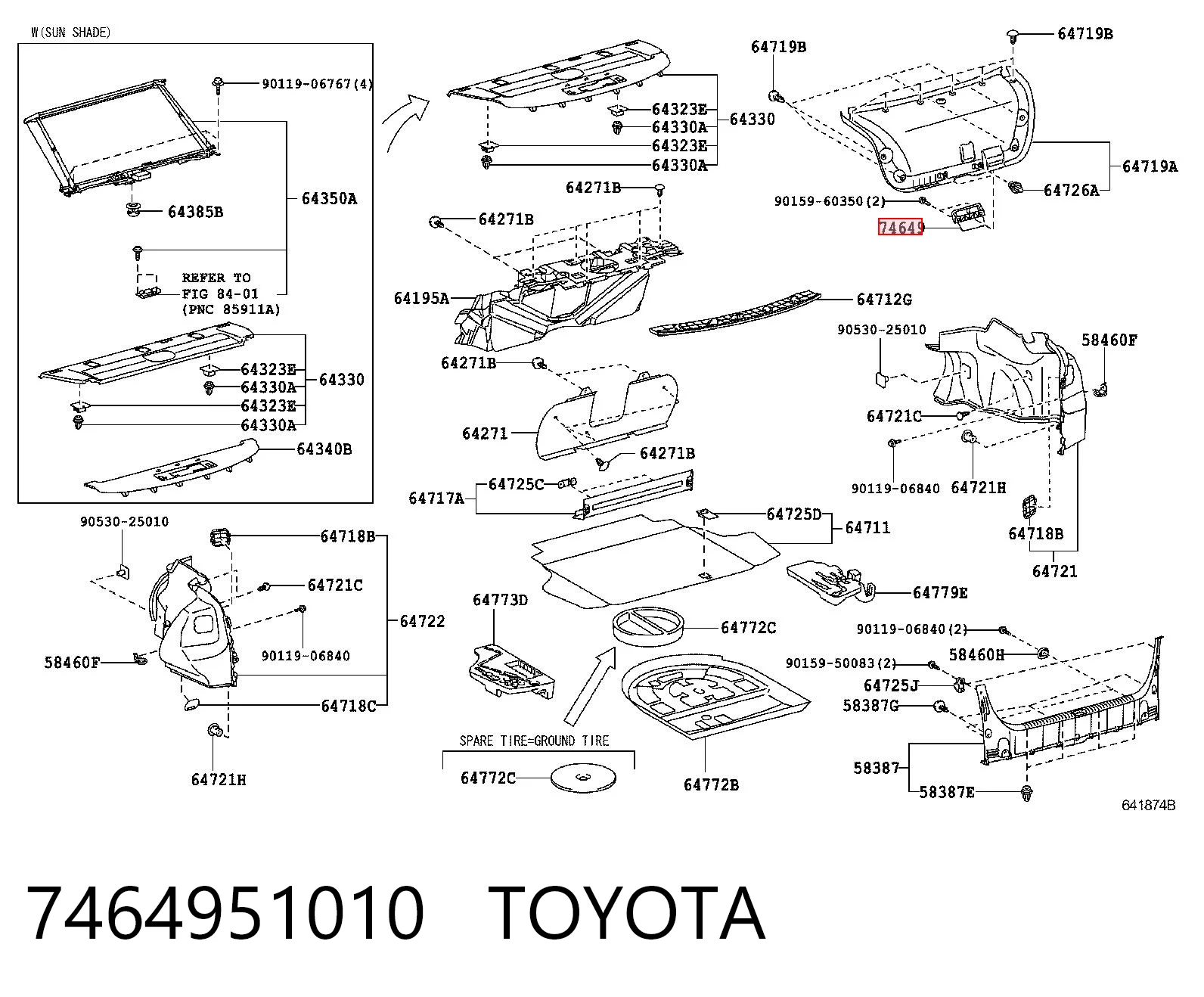 7464951010 Toyota