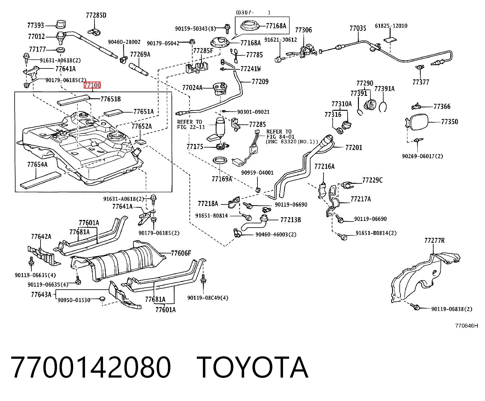 7700142080 Toyota