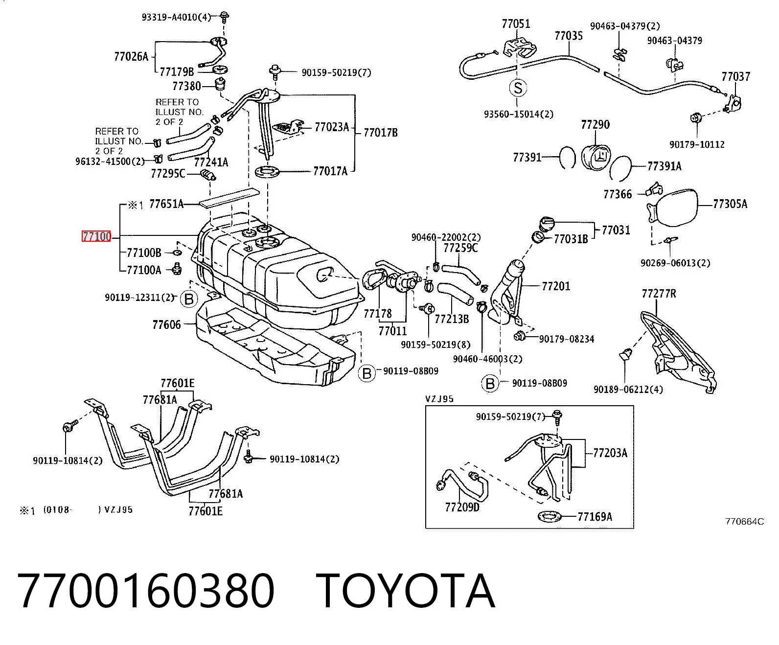 7700160380 Toyota