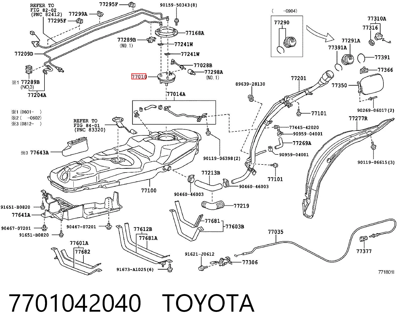 7701042040 Toyota