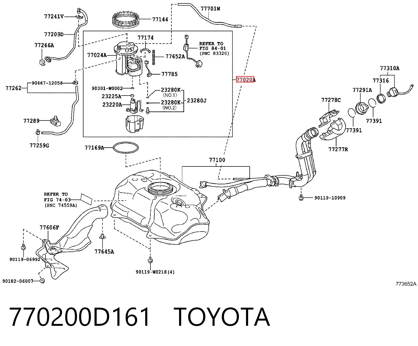 770200D161 Toyota