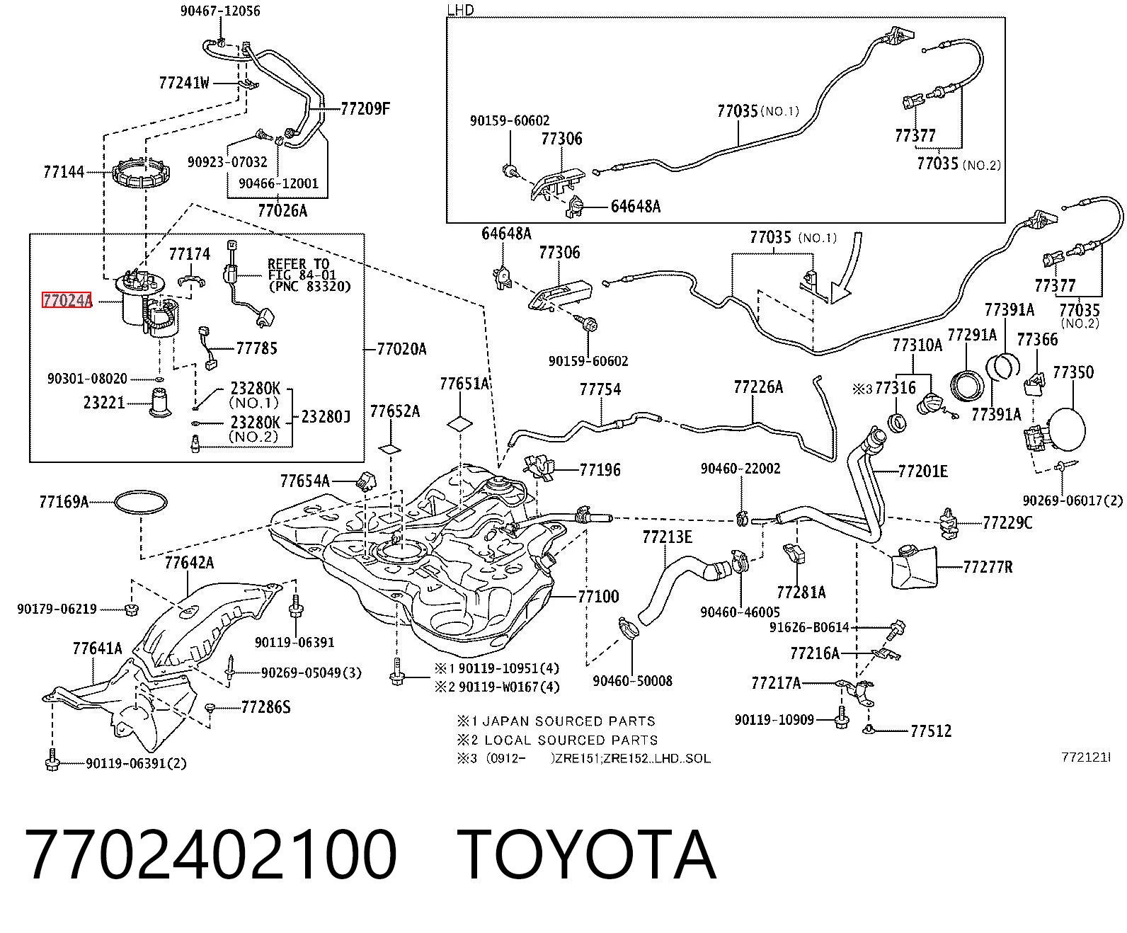 7702402100 Toyota