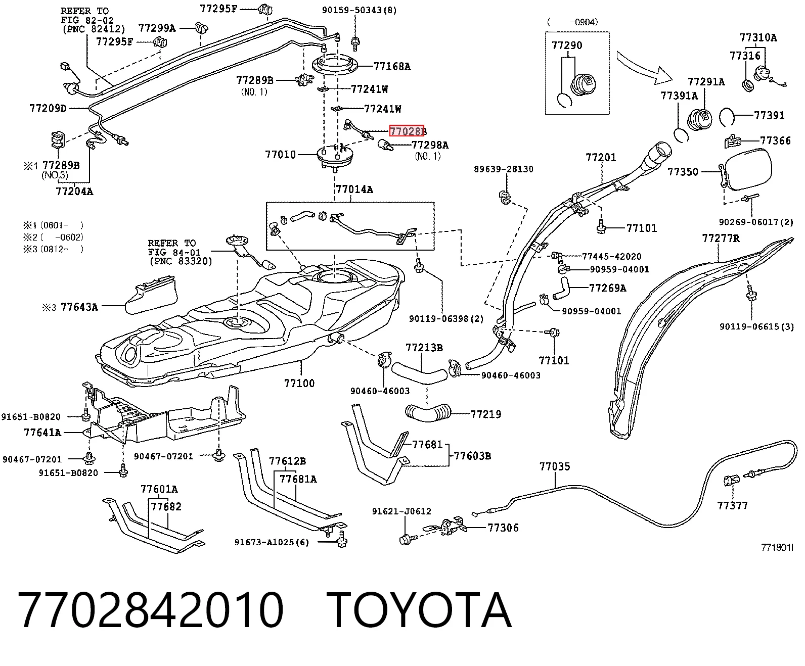 7702842010 Toyota