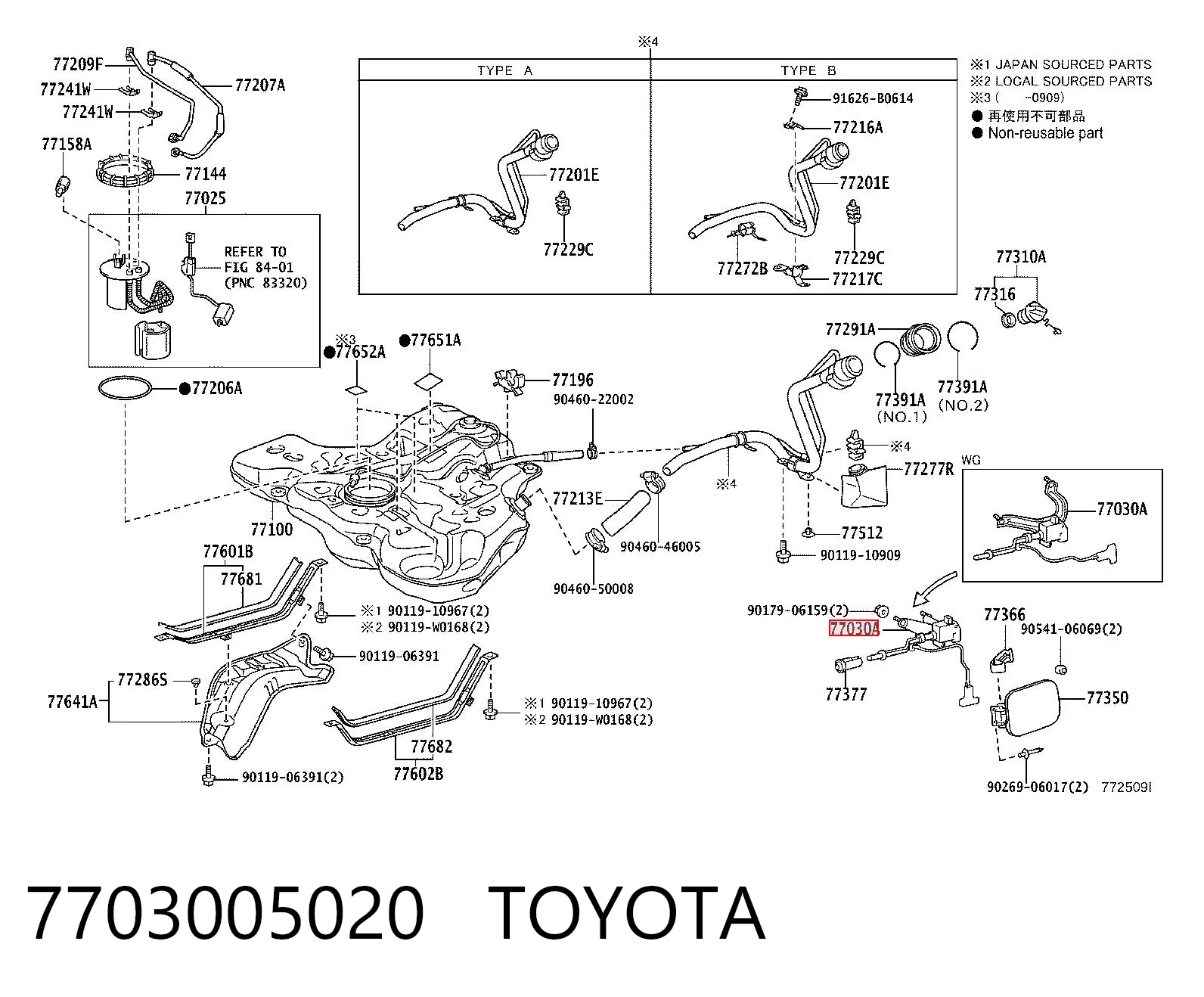 7703005020 Toyota