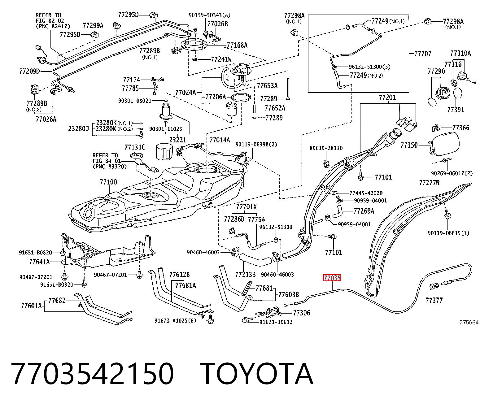 7703542150 Toyota