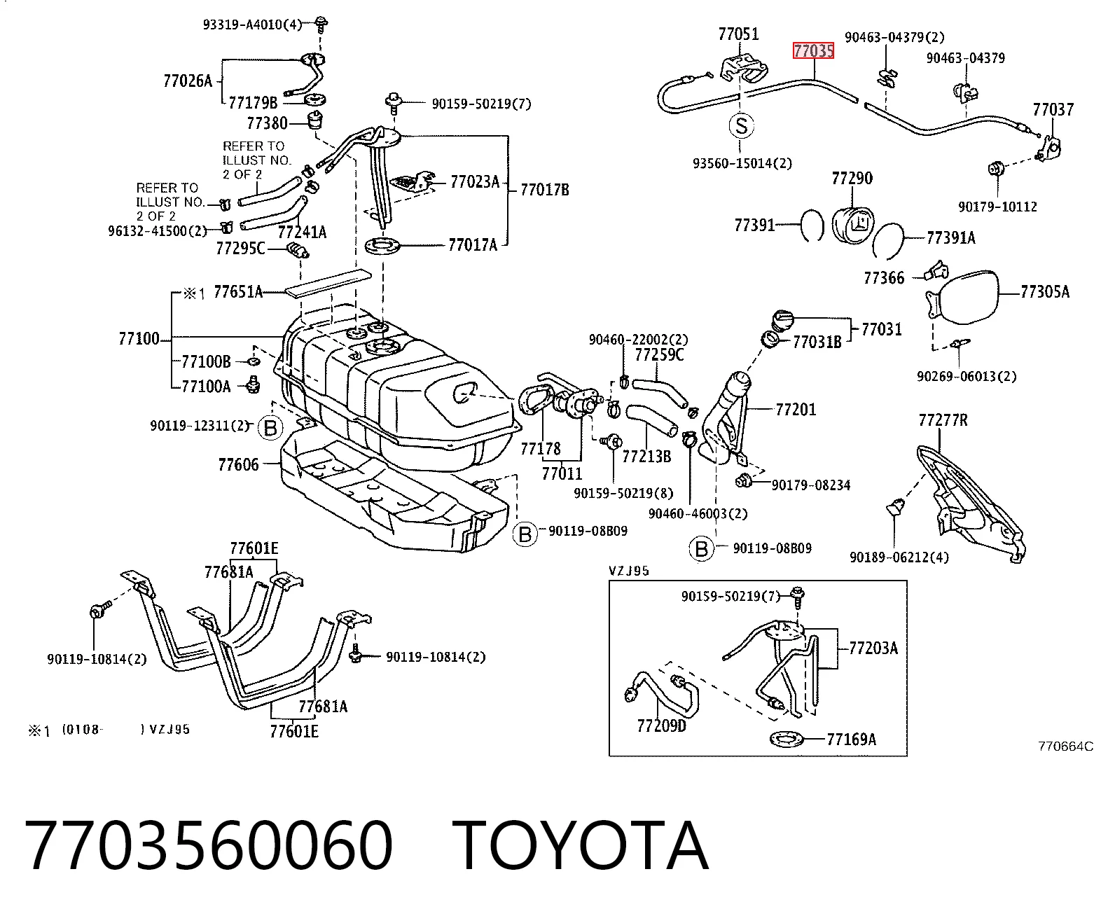7703560060 Toyota