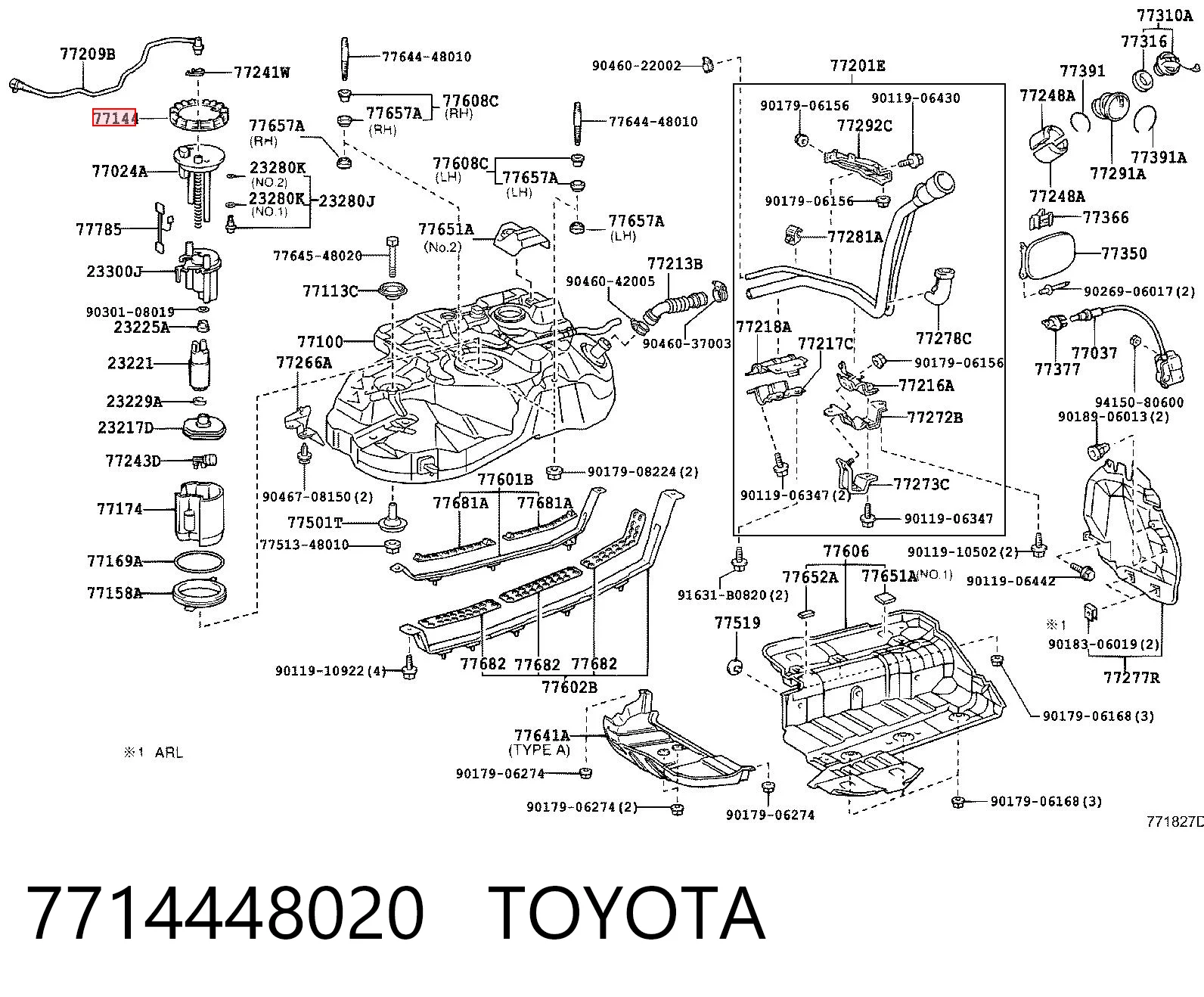 7714448020 Toyota